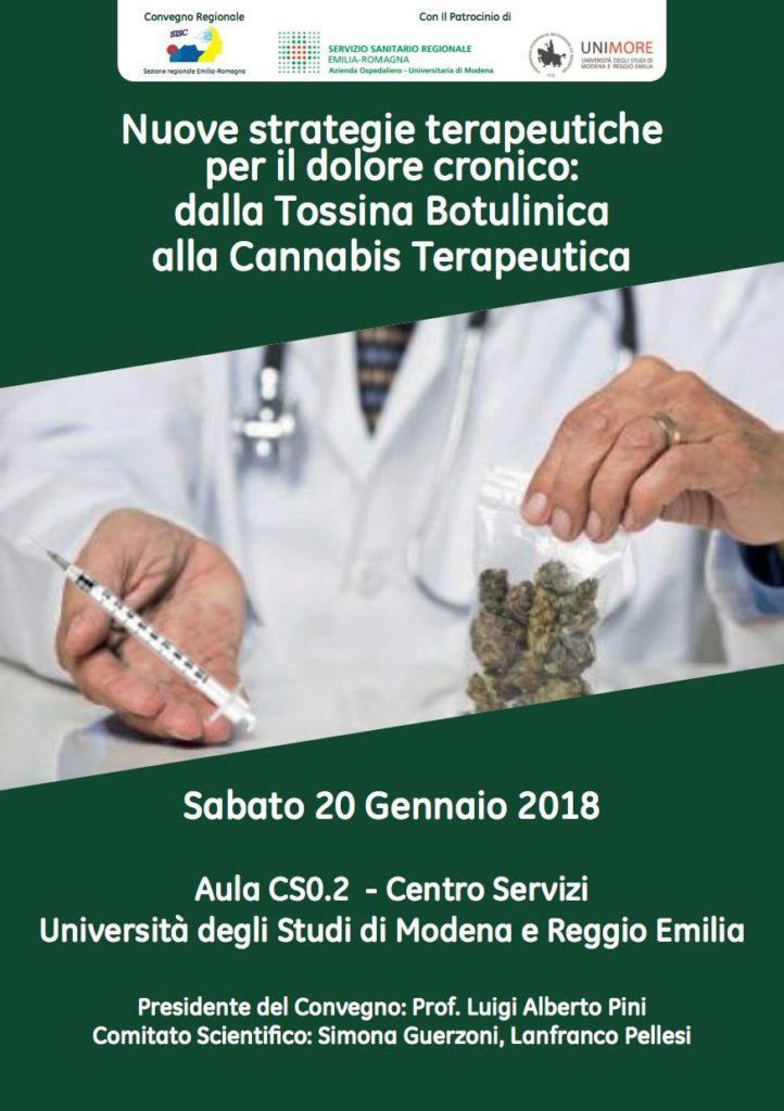 dolore cronico tra cannabis terapeutica e tossina botulinica