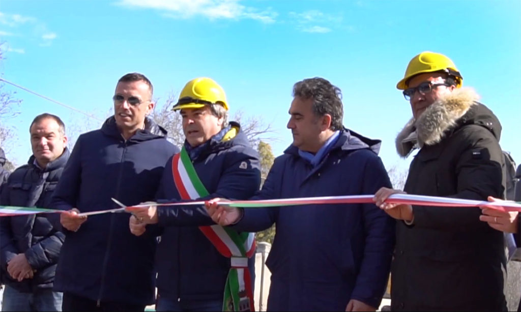 Campi Diomedei con un'area a copertura sistema gridshell in Canapa