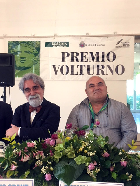 Premio Volturno 2018 alla Cooperativa Canapa Campana, il Maestro Vessicchio e Francesco Mugione