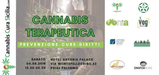 Cannabis terapeutica convegno a Palermo 4 agosto 2018