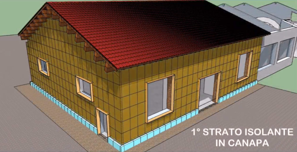 Bioedilizia e Canapa-Calce a Boves: trasformazione dell'edificio