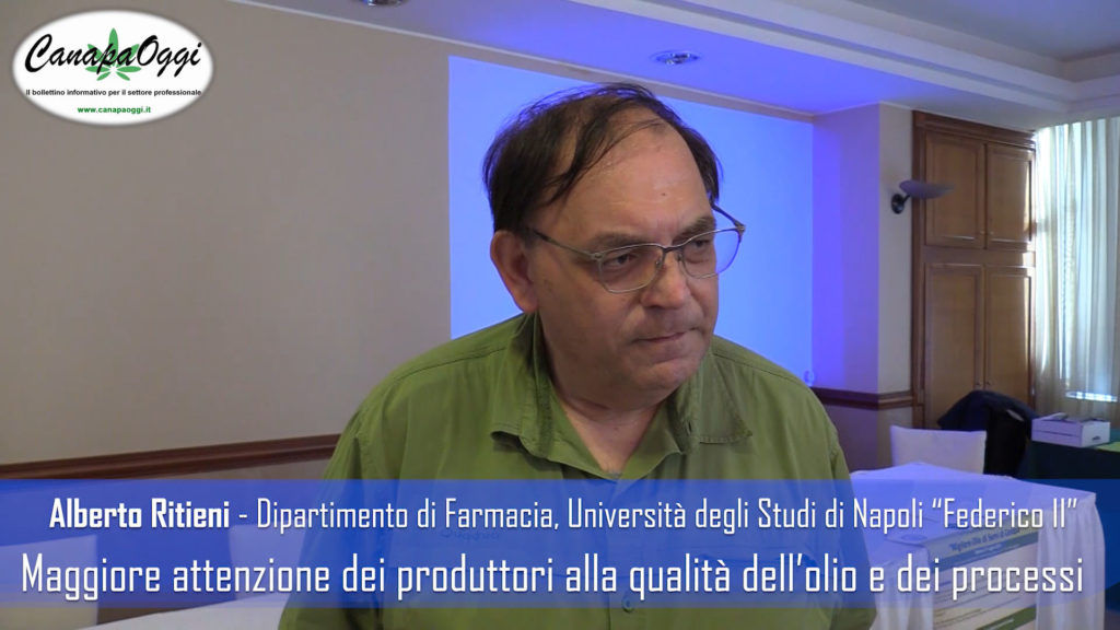 qualità degli oli di semi di canapa, professore Alberto Ritieni